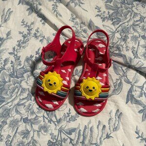Mini Melissa Size 12 EUC Sunshine Sandals